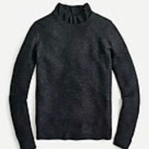 J Crew XXL sweater with cute ruffle detail